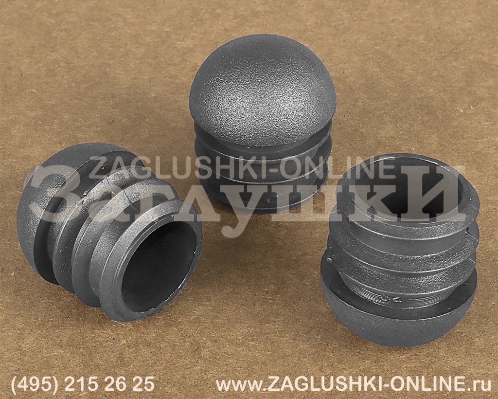 Круглая сферическая заглушка O32 мм